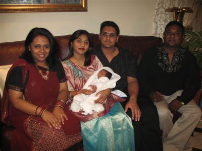 Sunil & Pranisha (mum`s Brother & Sis-in law)